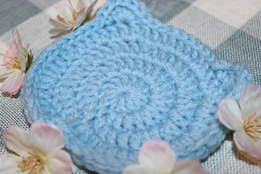 Cute Crochet Bear Coaster