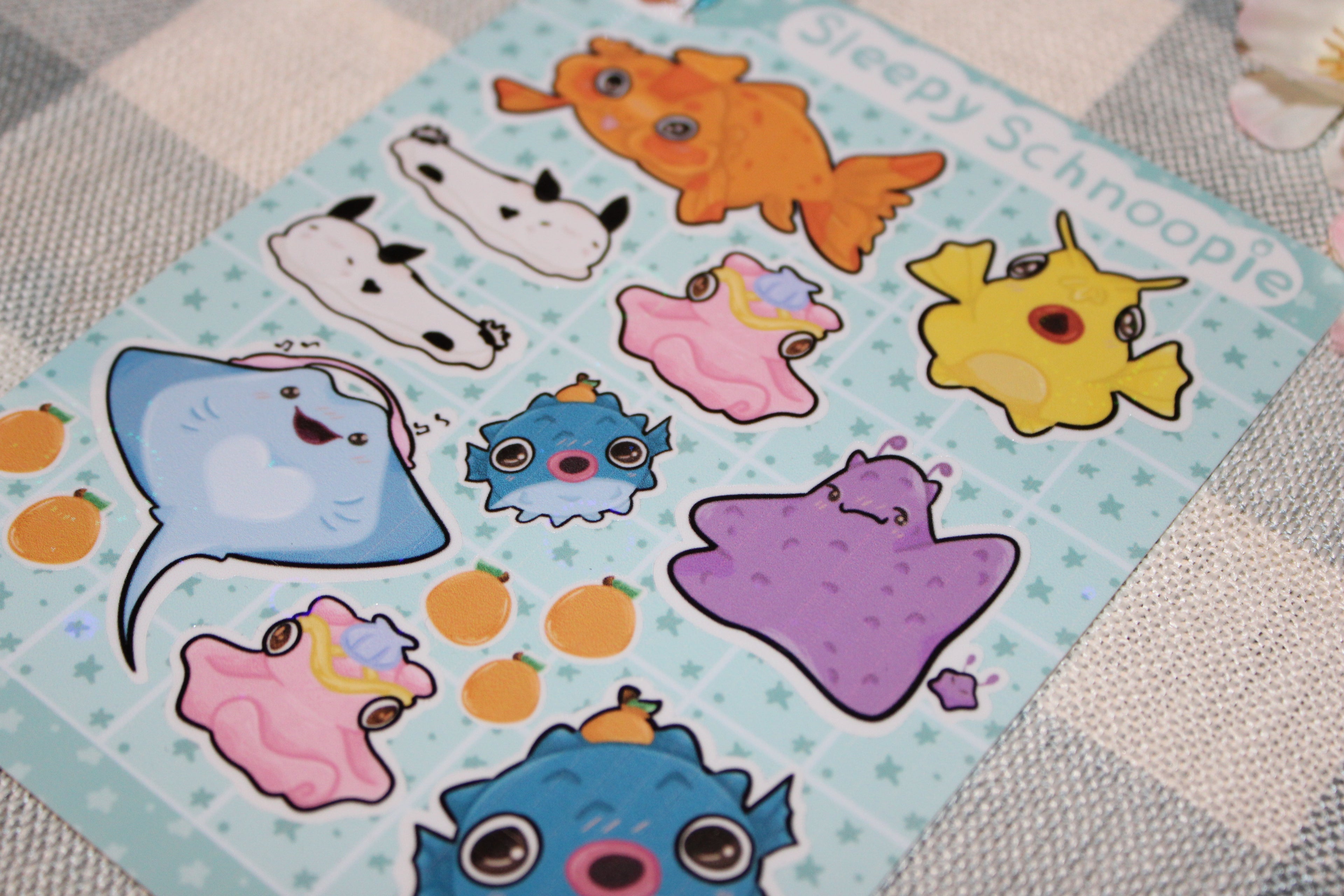 Fishy Friends Sticker Sheet