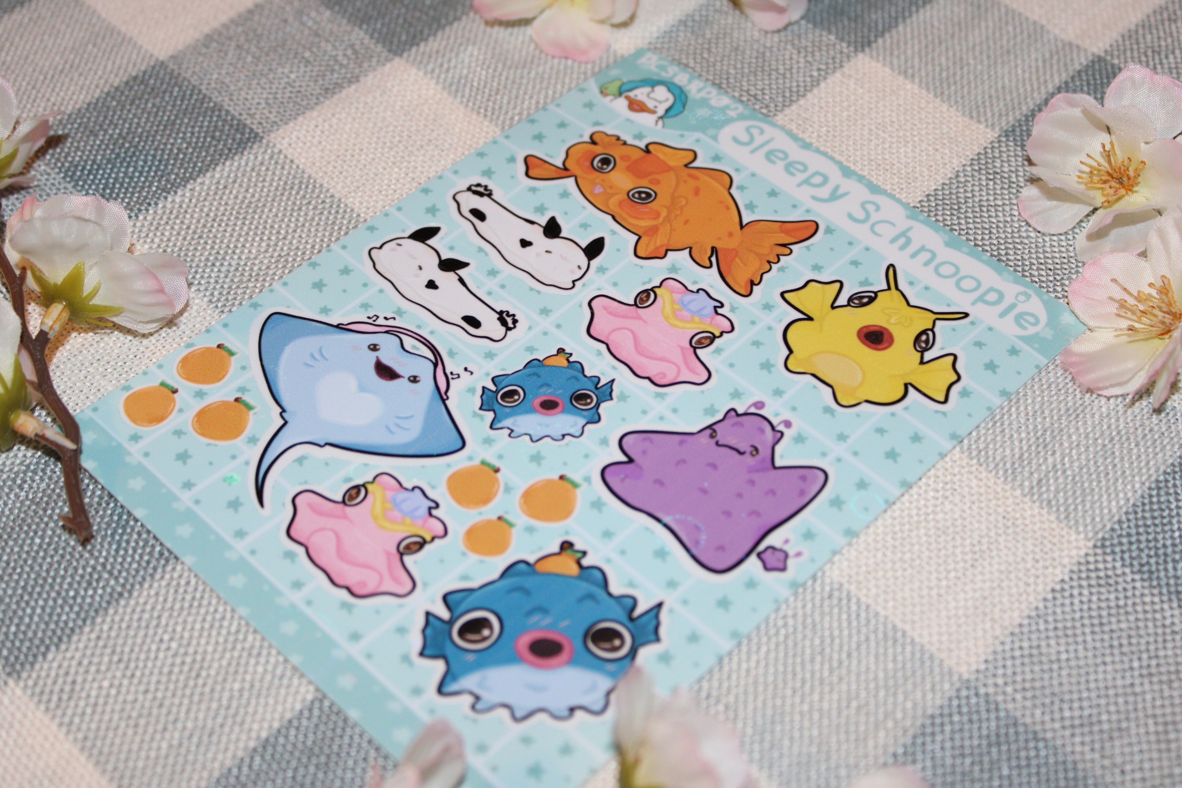 Fishy Friends Sticker Sheet