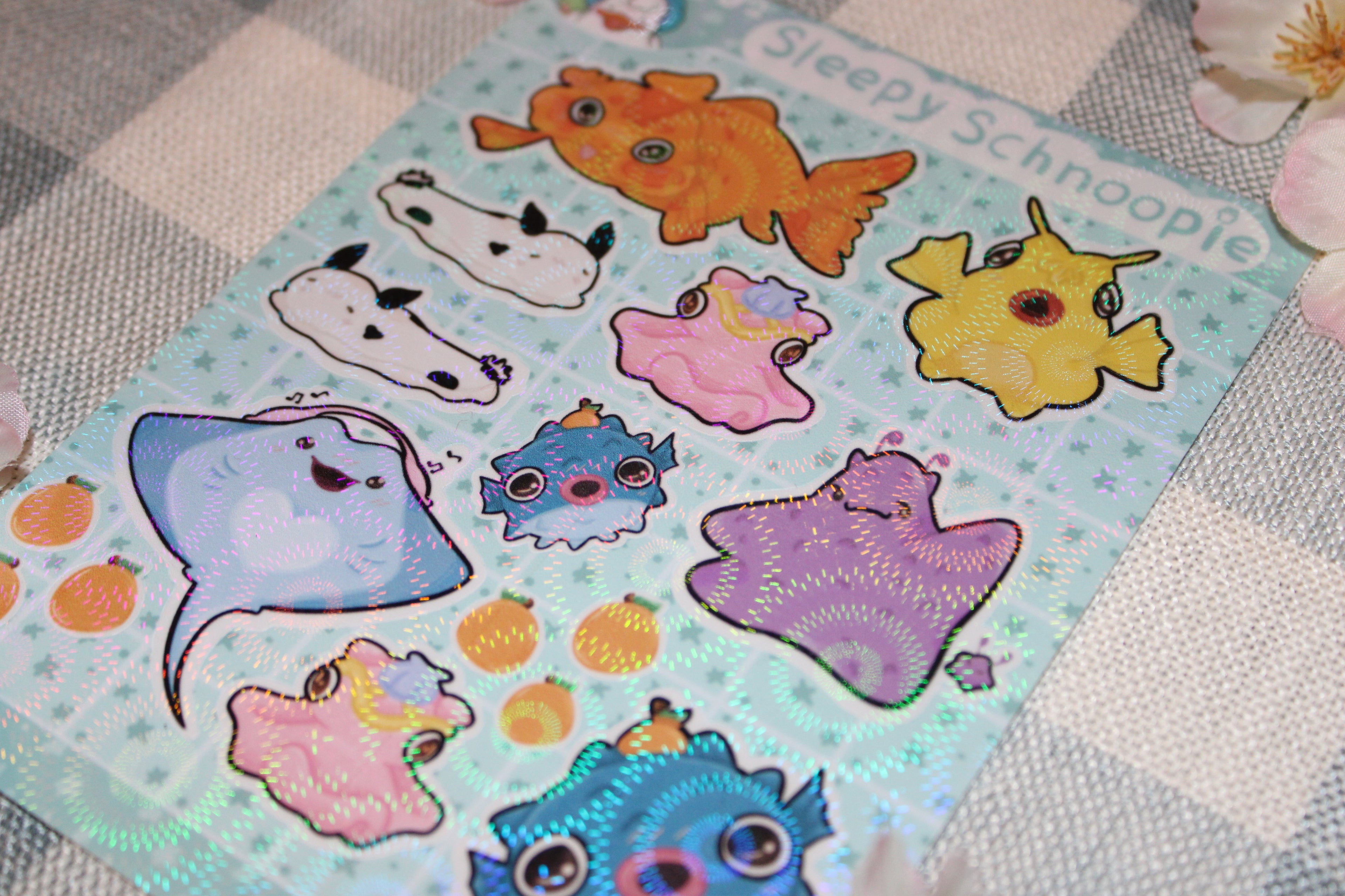 Fishy Friends Sticker Sheet
