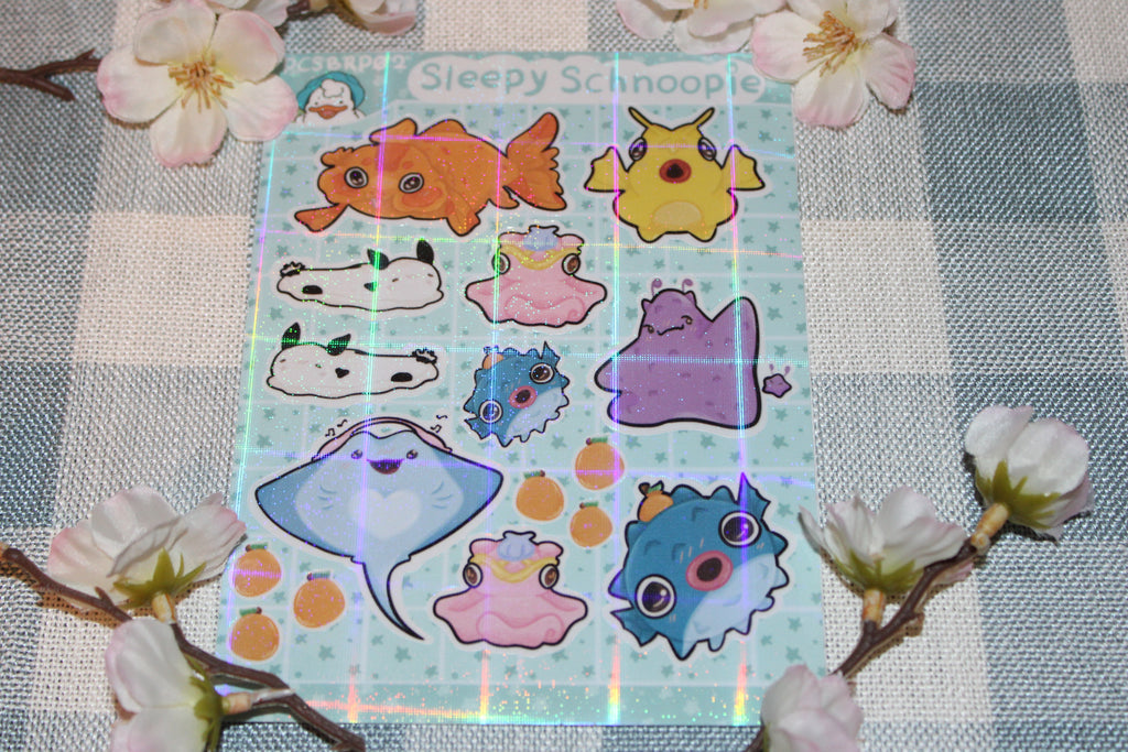 Fishy Friends Sticker Sheet