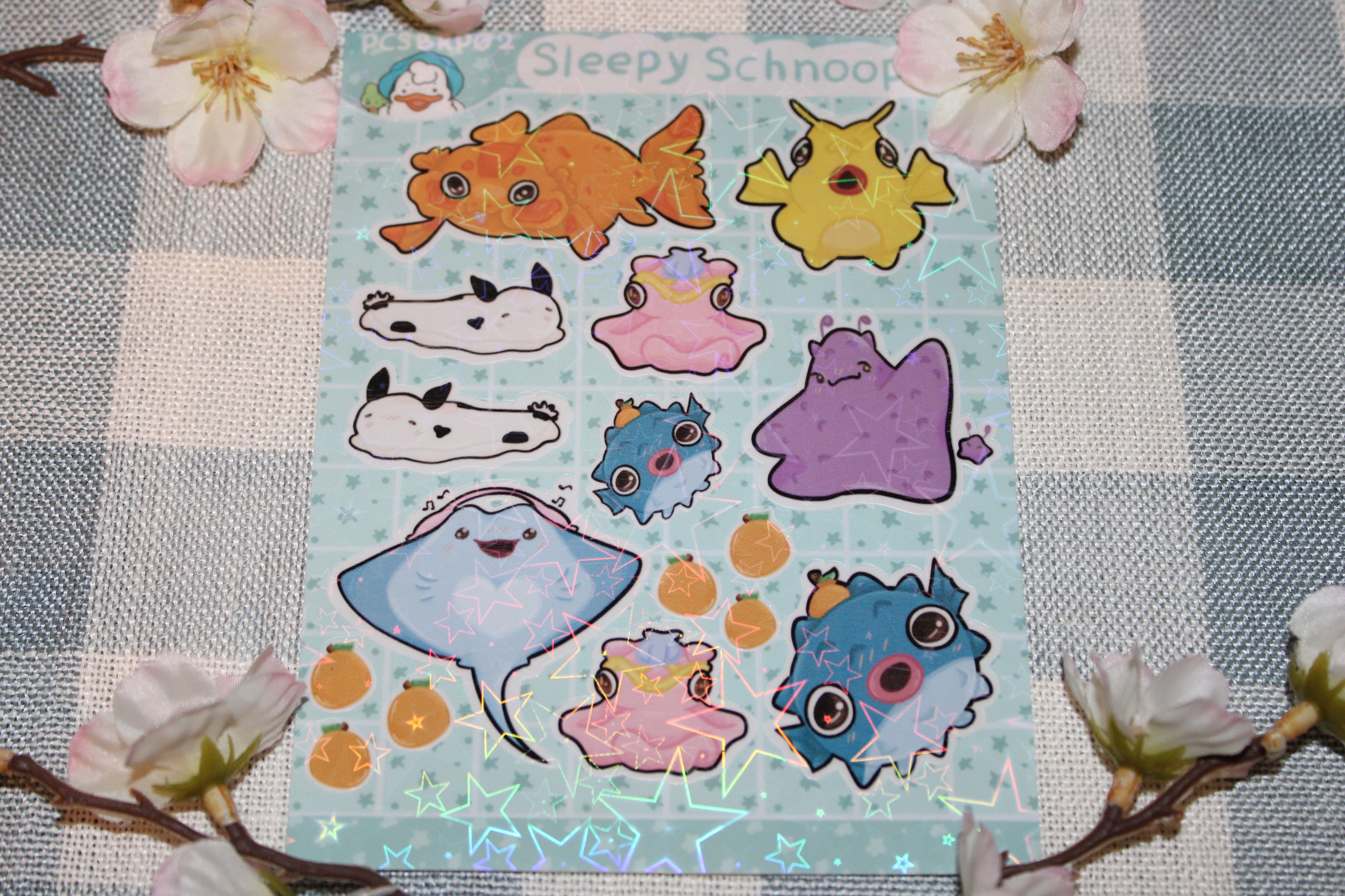 Fishy Friends Sticker Sheet