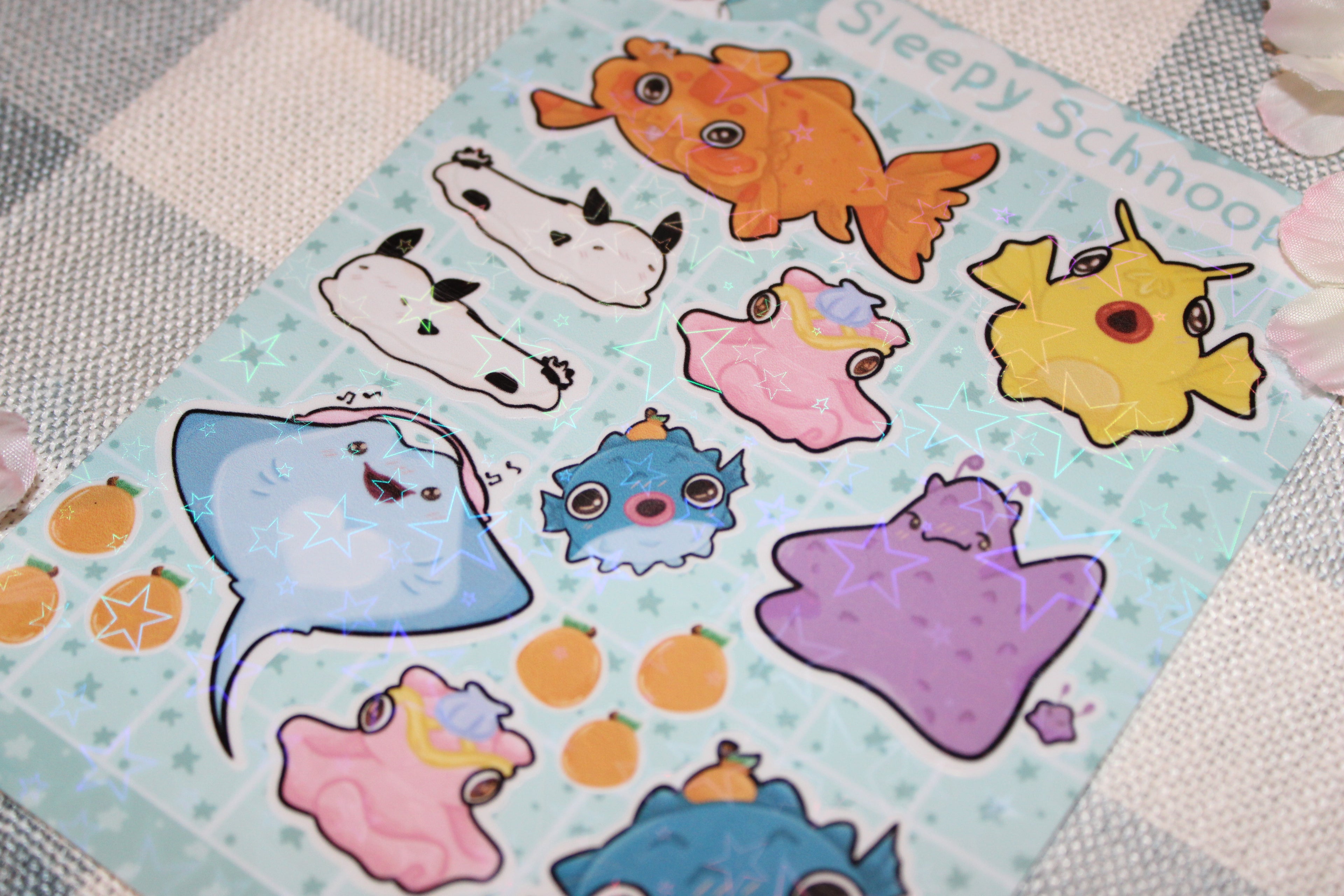 Fishy Friends Sticker Sheet