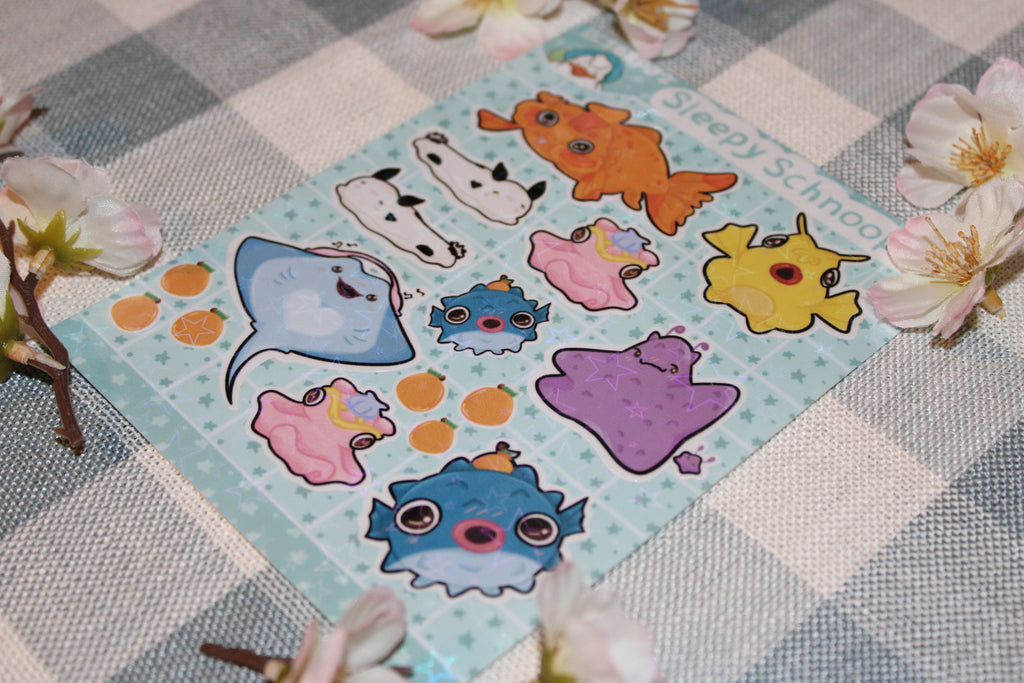 Fishy Friends Sticker Sheet