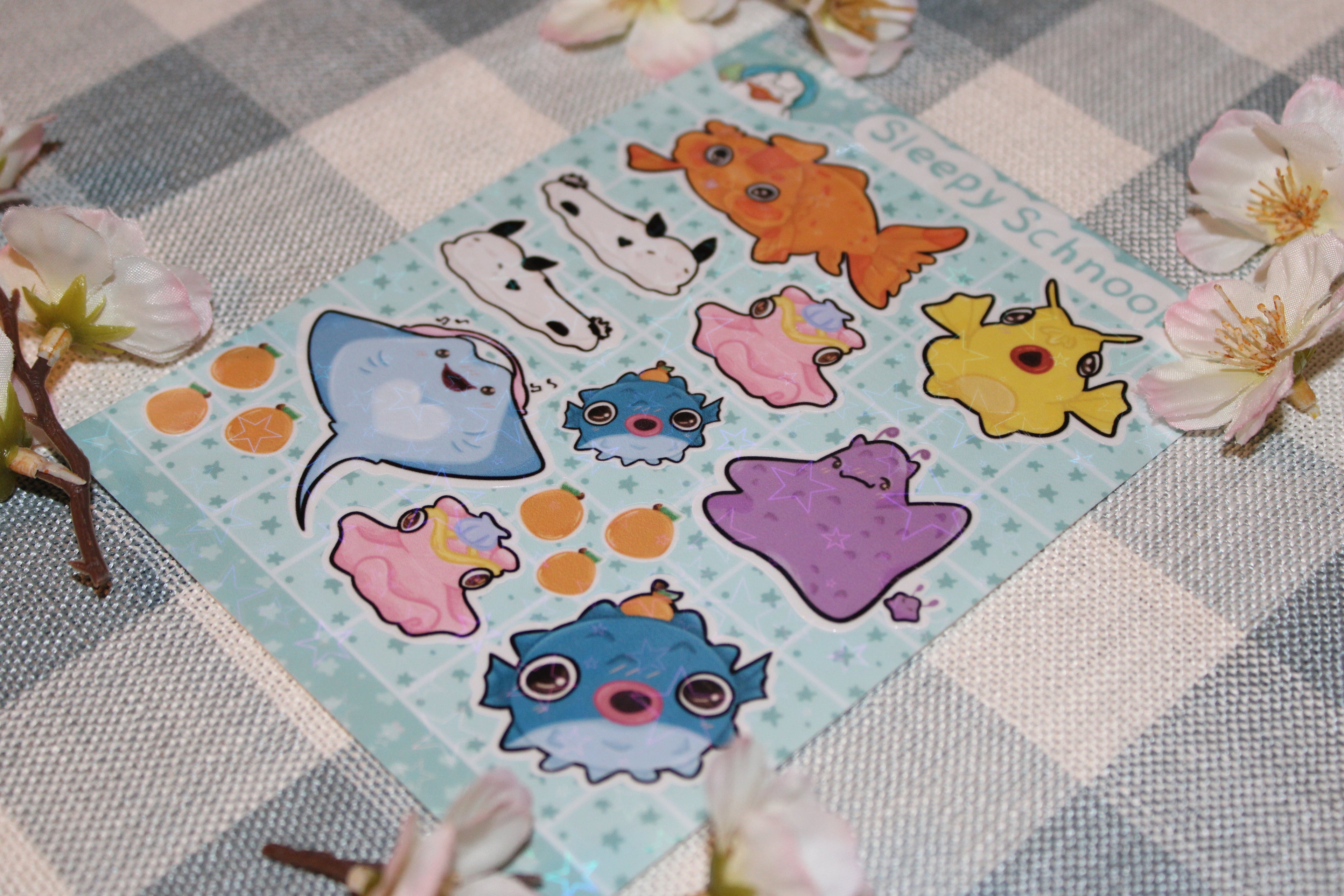 Fishy Friends Sticker Sheet