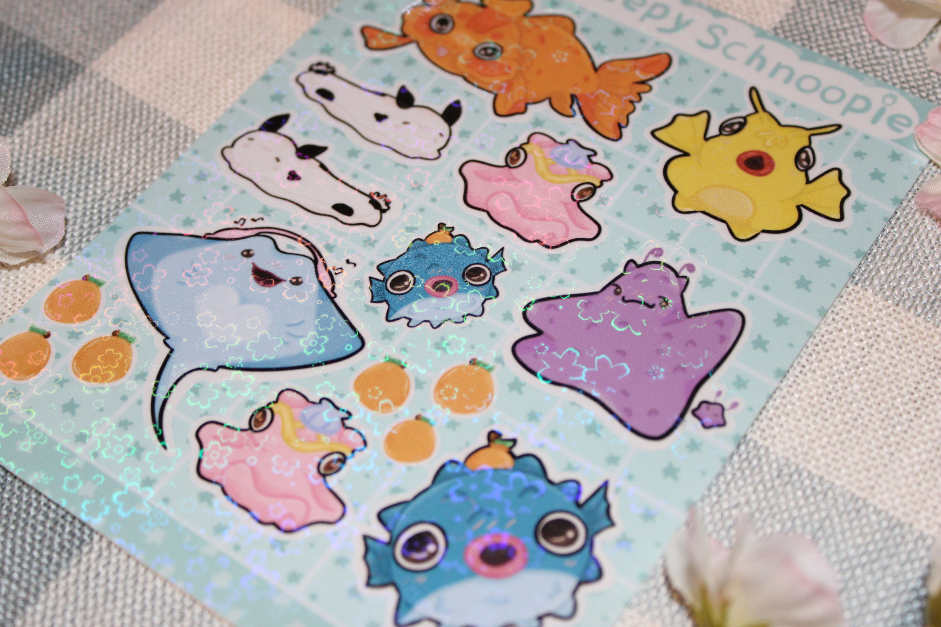 Fishy Friends Sticker Sheet