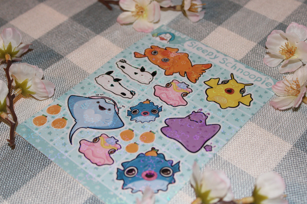 Fishy Friends Sticker Sheet