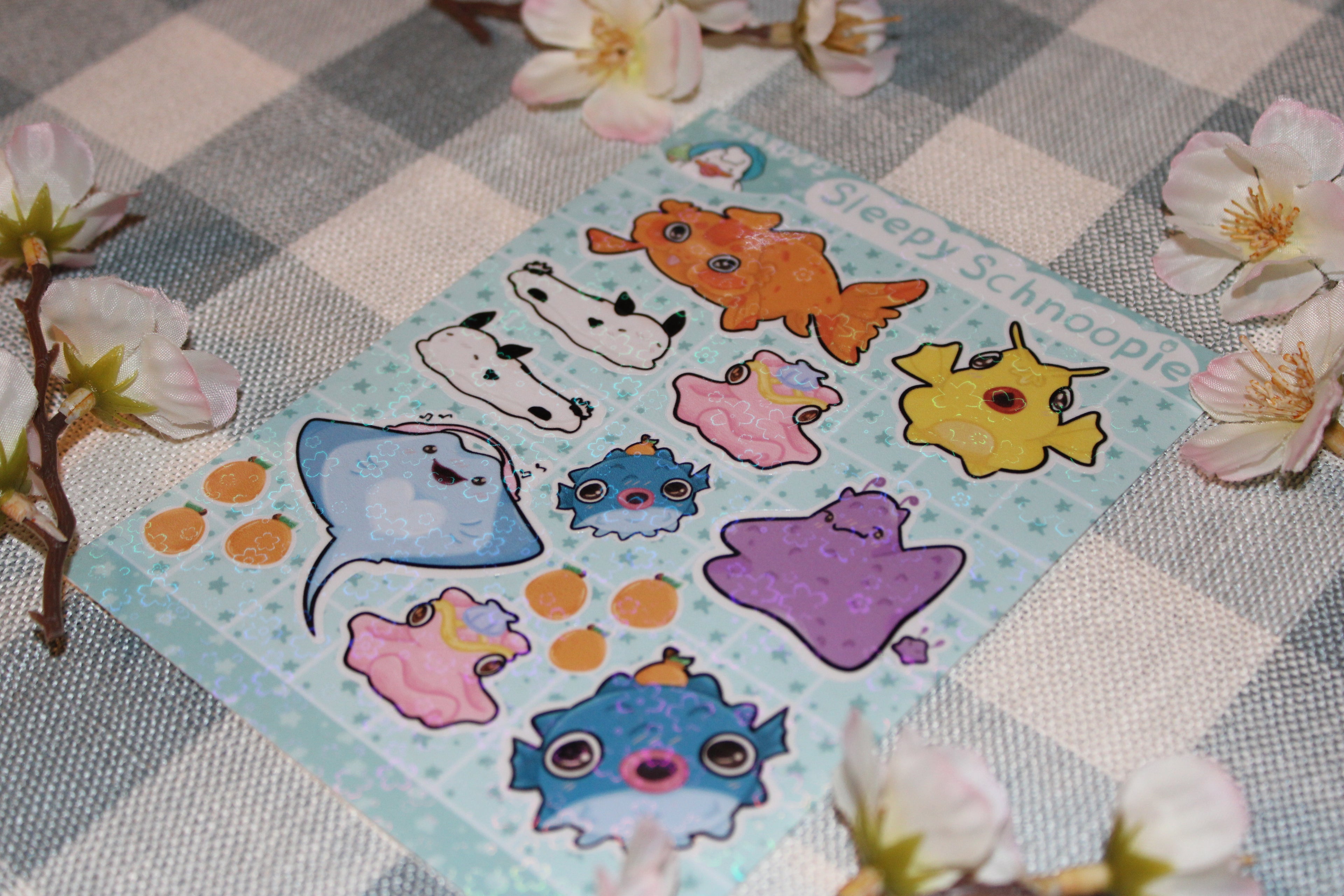Fishy Friends Sticker Sheet
