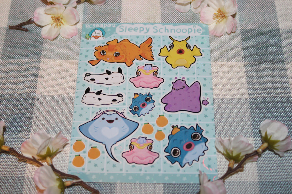 Fishy Friends Sticker Sheet