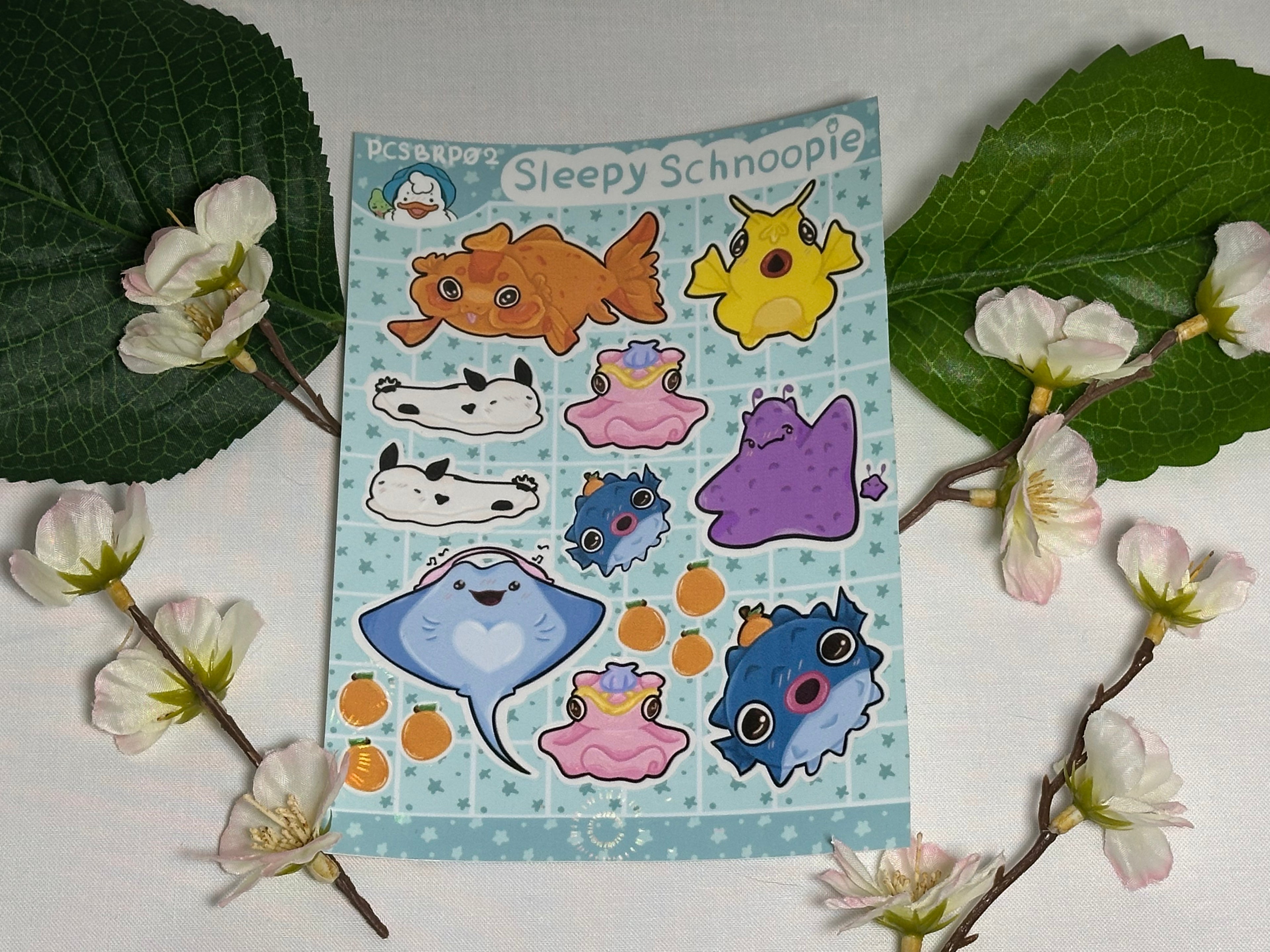 Fishy Friends Sticker Sheet