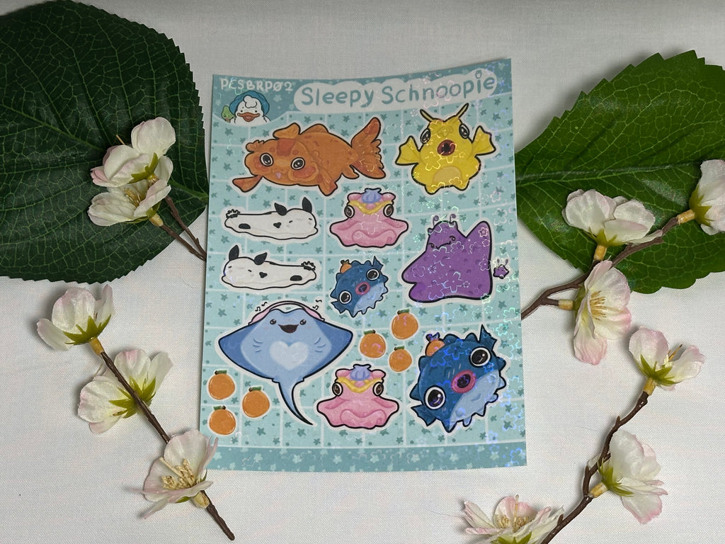 Fishy Friends Sticker Sheet