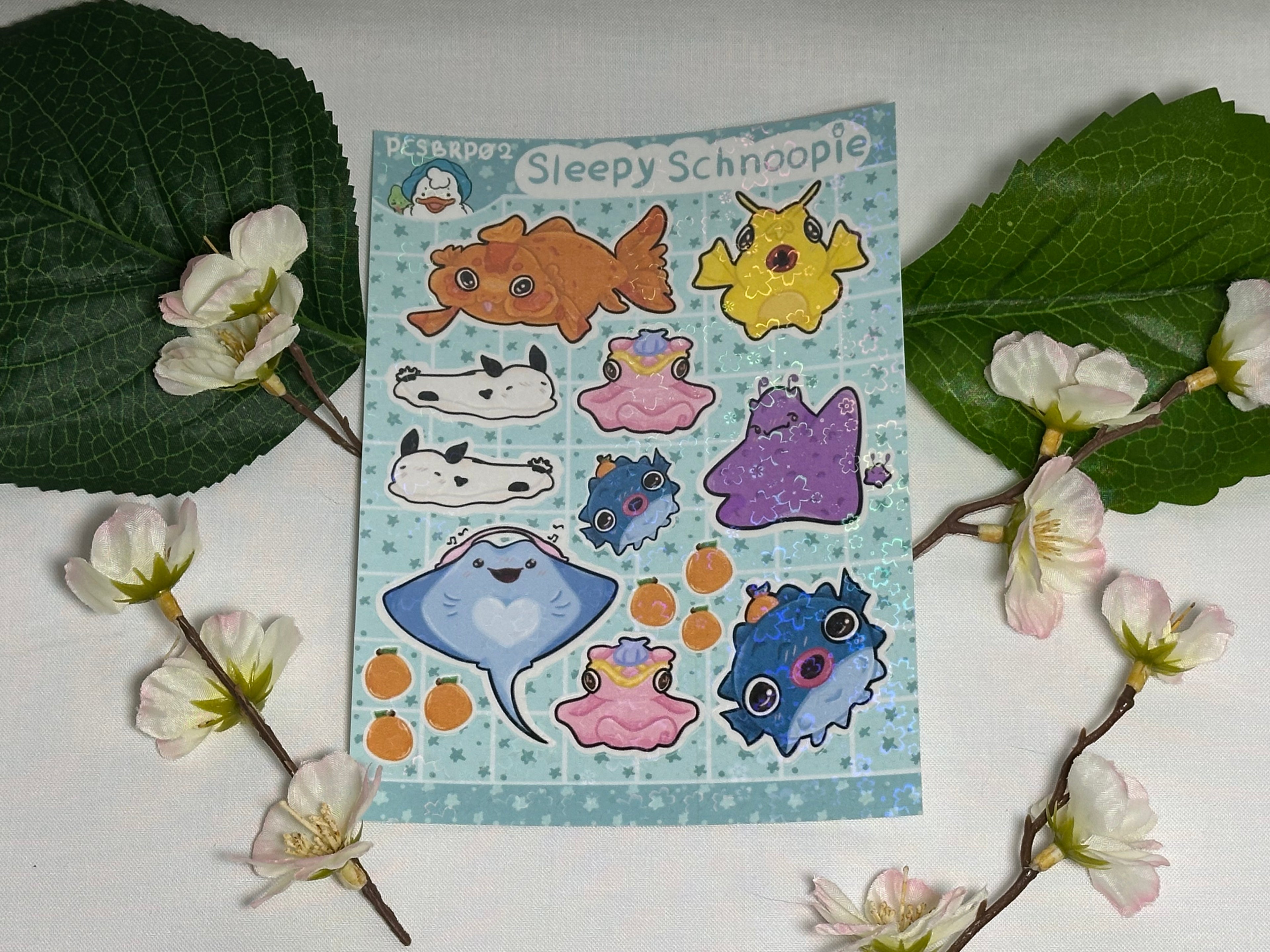 Fishy Friends Sticker Sheet
