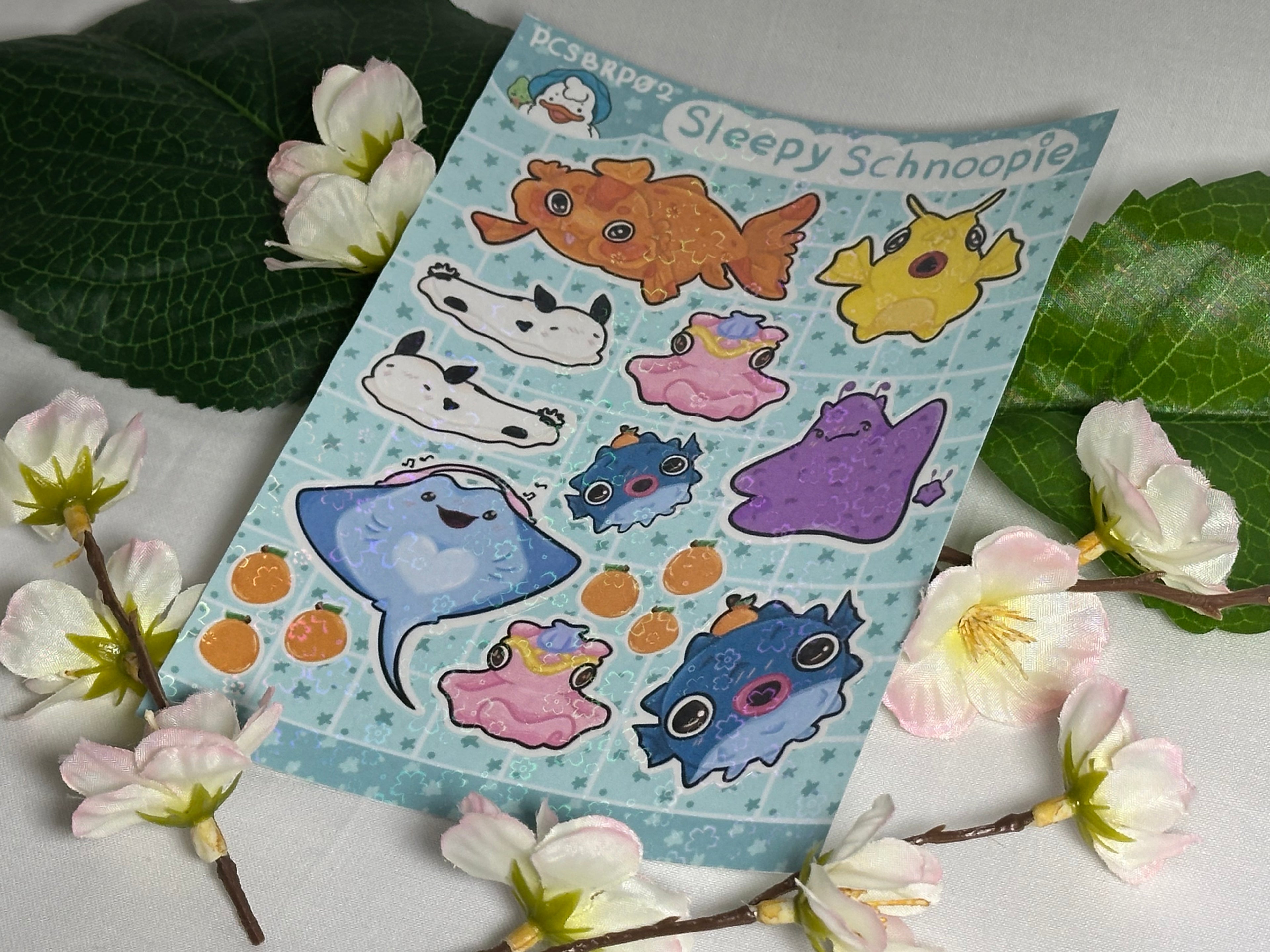 Fishy Friends Sticker Sheet