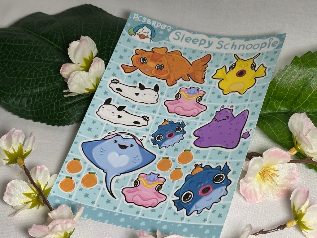 Fishy Friends Sticker Sheet