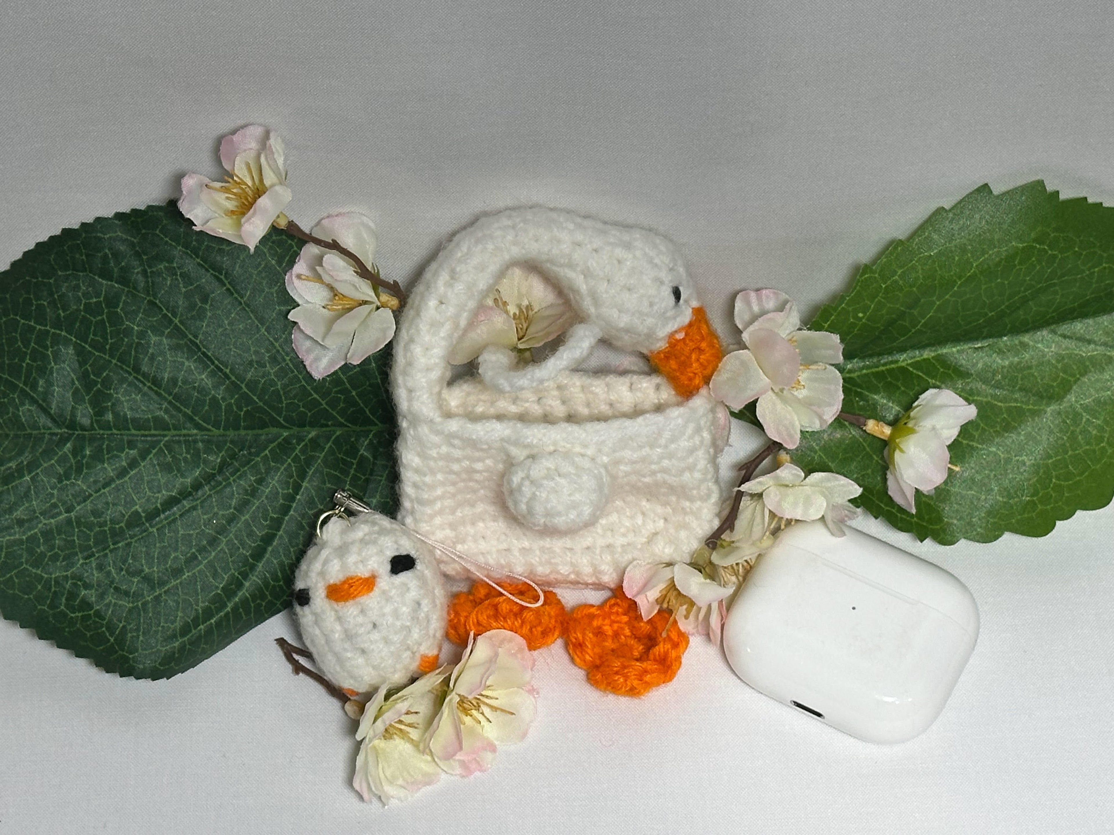 Duck Crochet 3 Generation Airpod Case