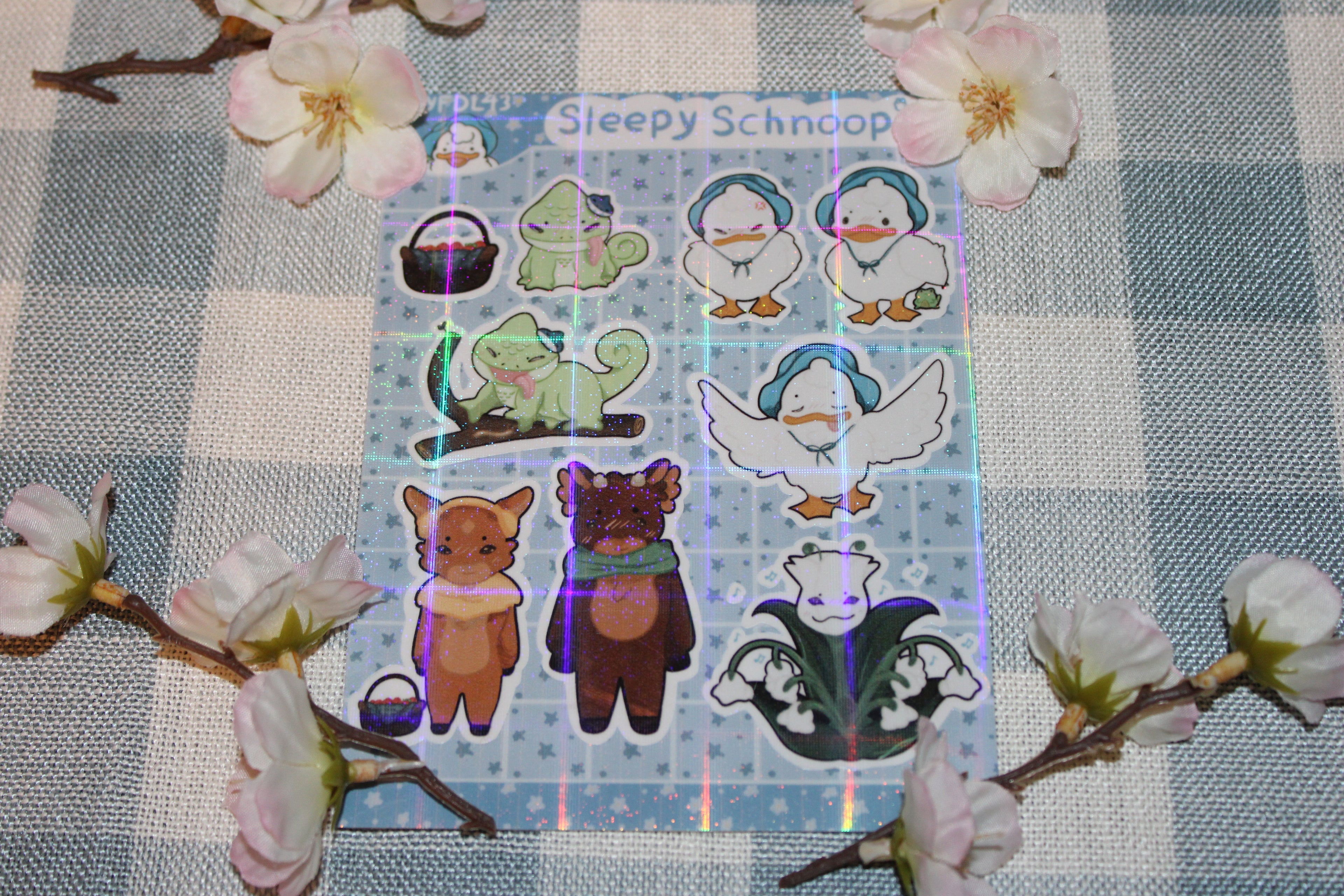 Aleta & Friends Sticker Sheet