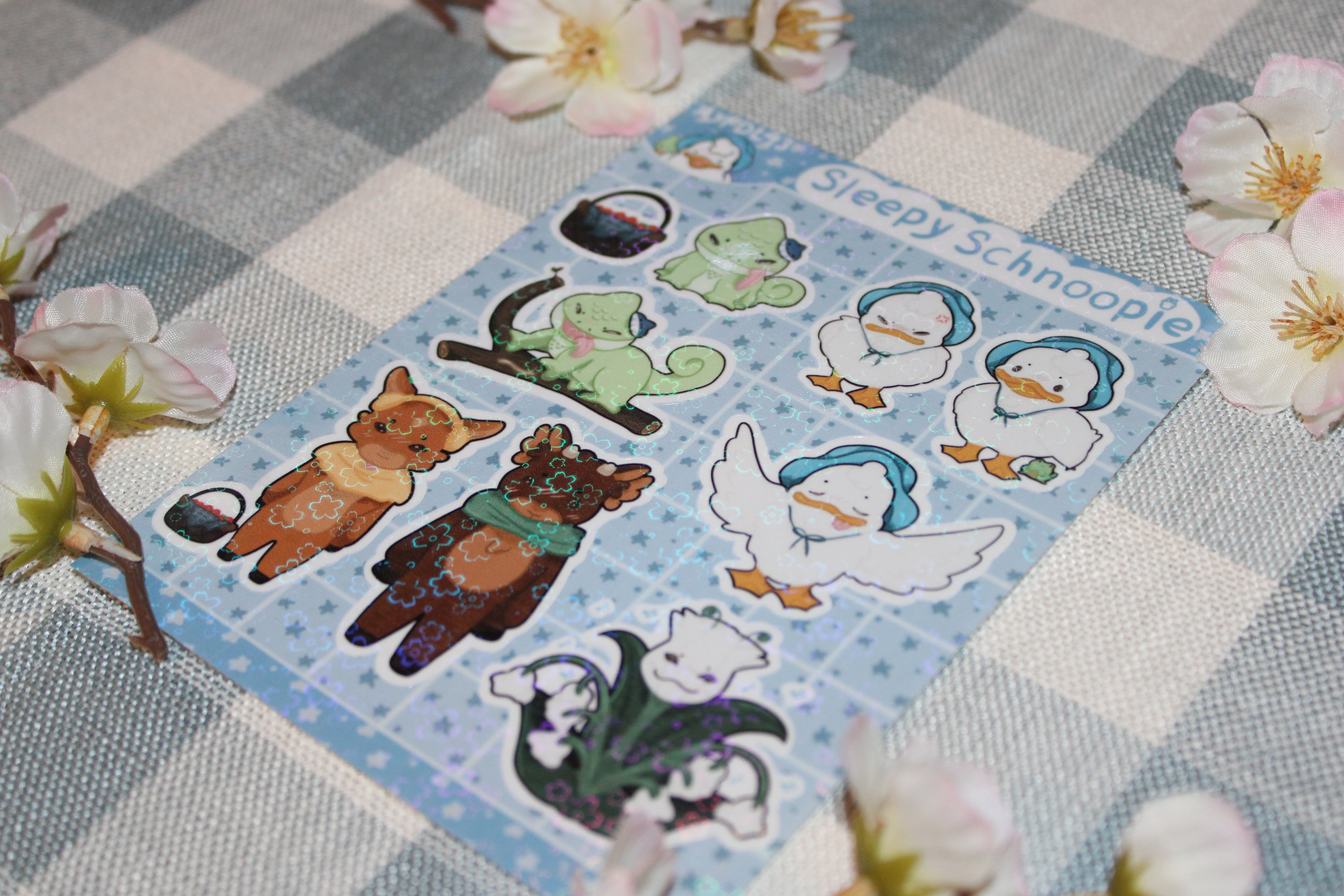 Aleta & Friends Sticker Sheet