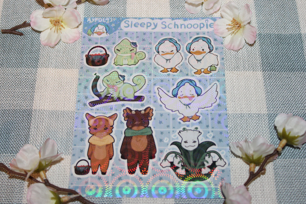 Aleta & Friends Sticker Sheet