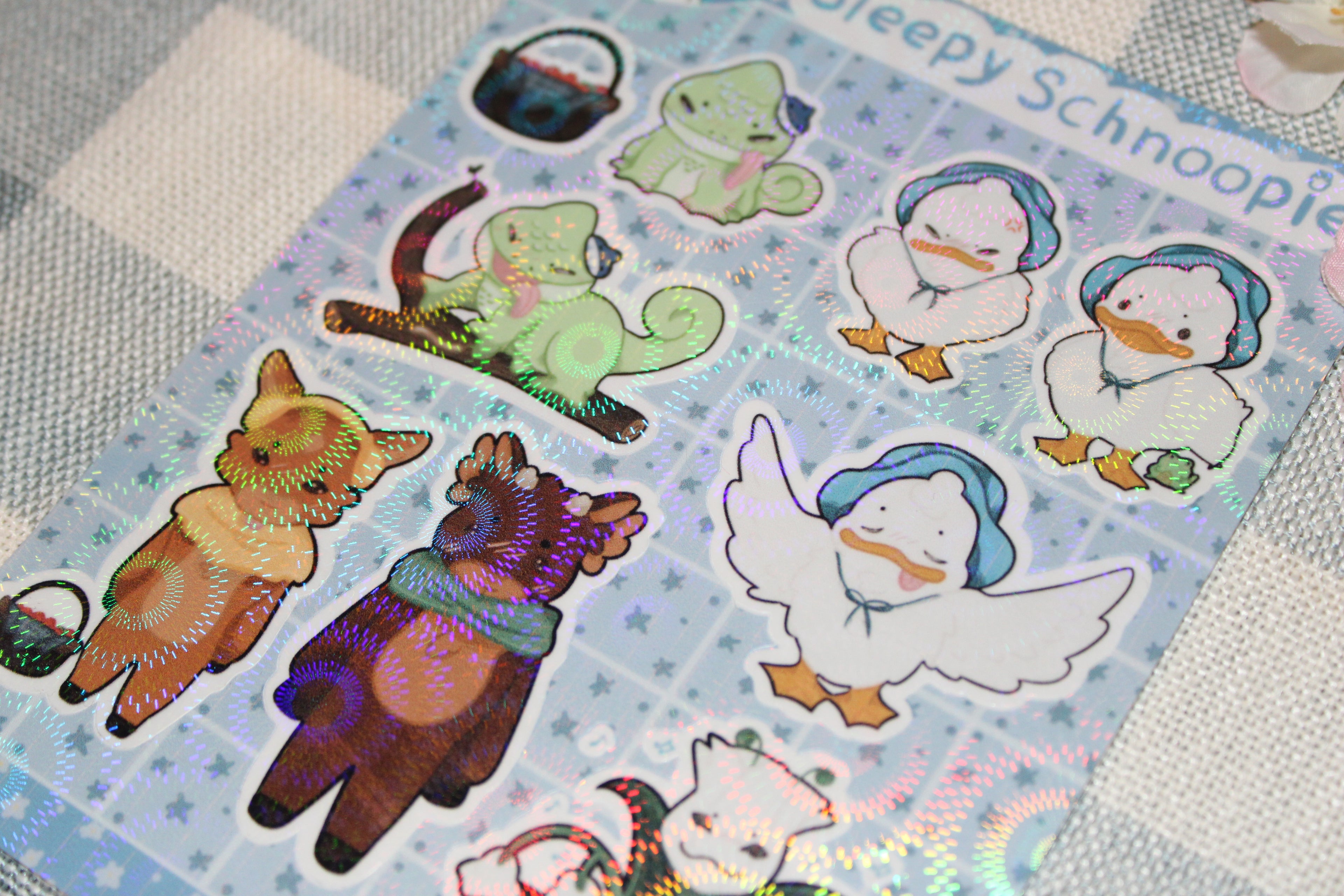 Aleta & Friends Sticker Sheet