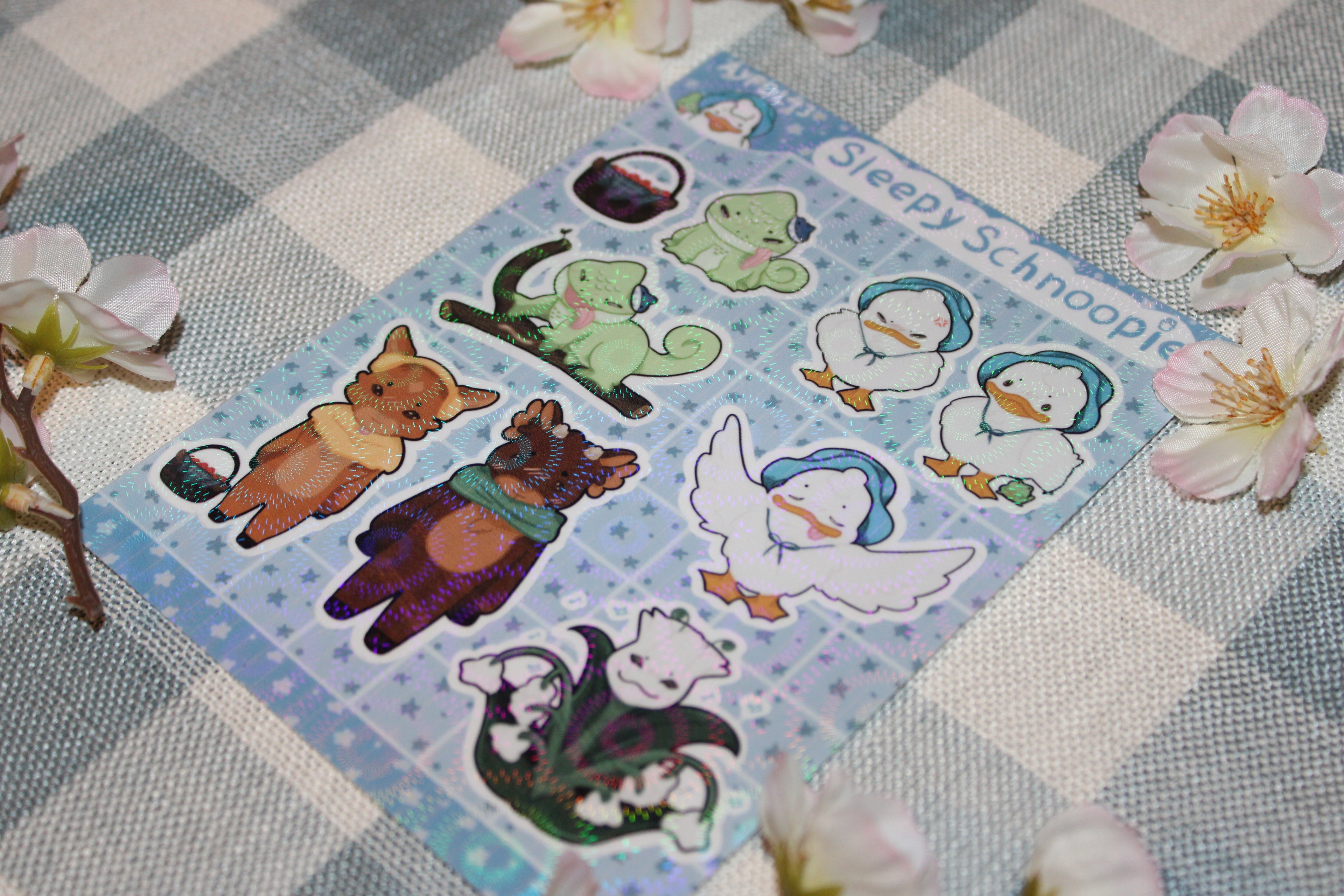 Aleta & Friends Sticker Sheet