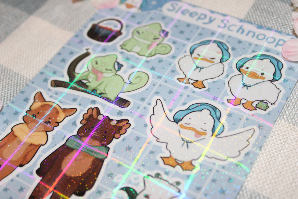 Aleta & Friends Sticker Sheet