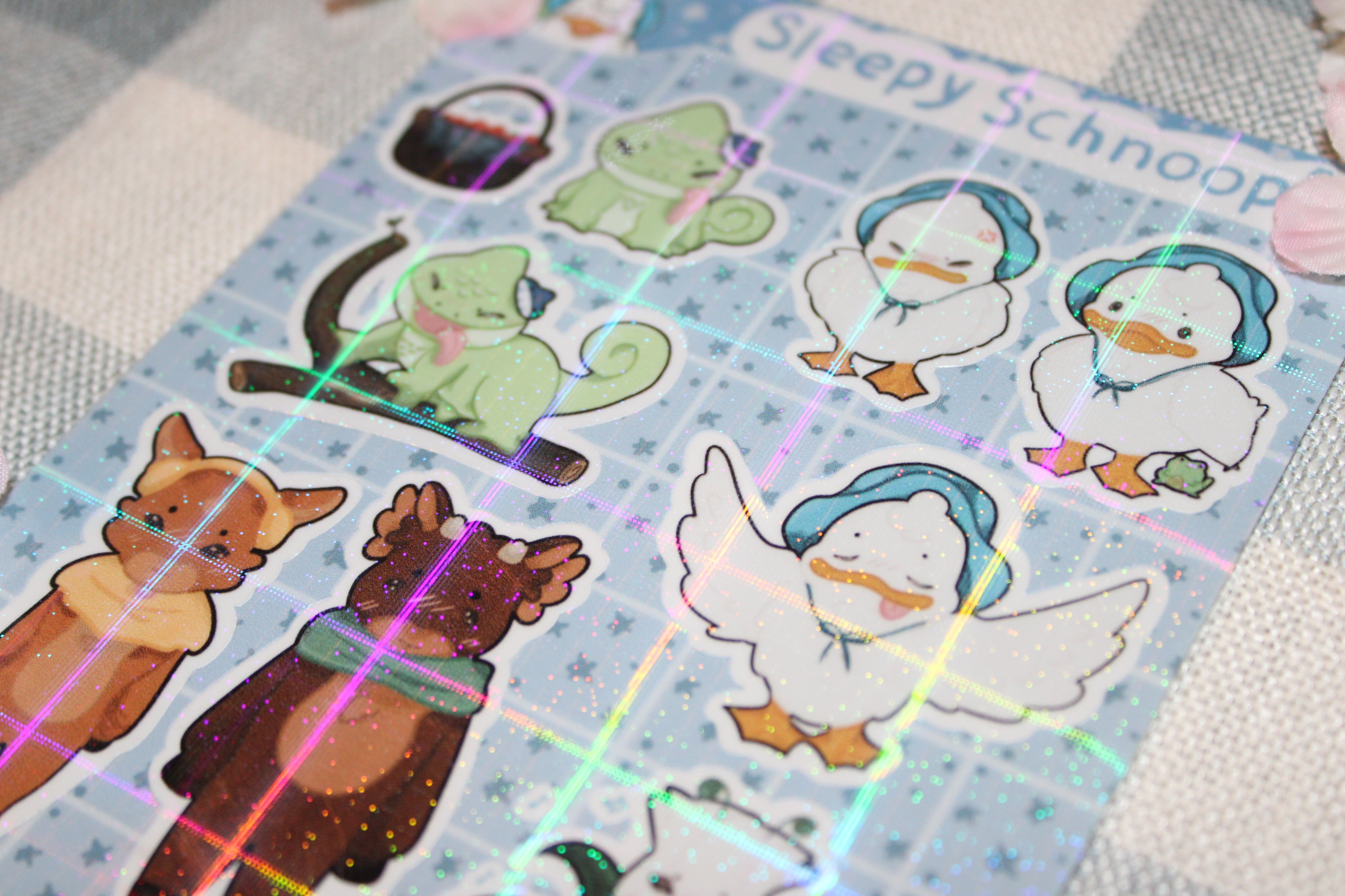 Aleta & Friends Sticker Sheet