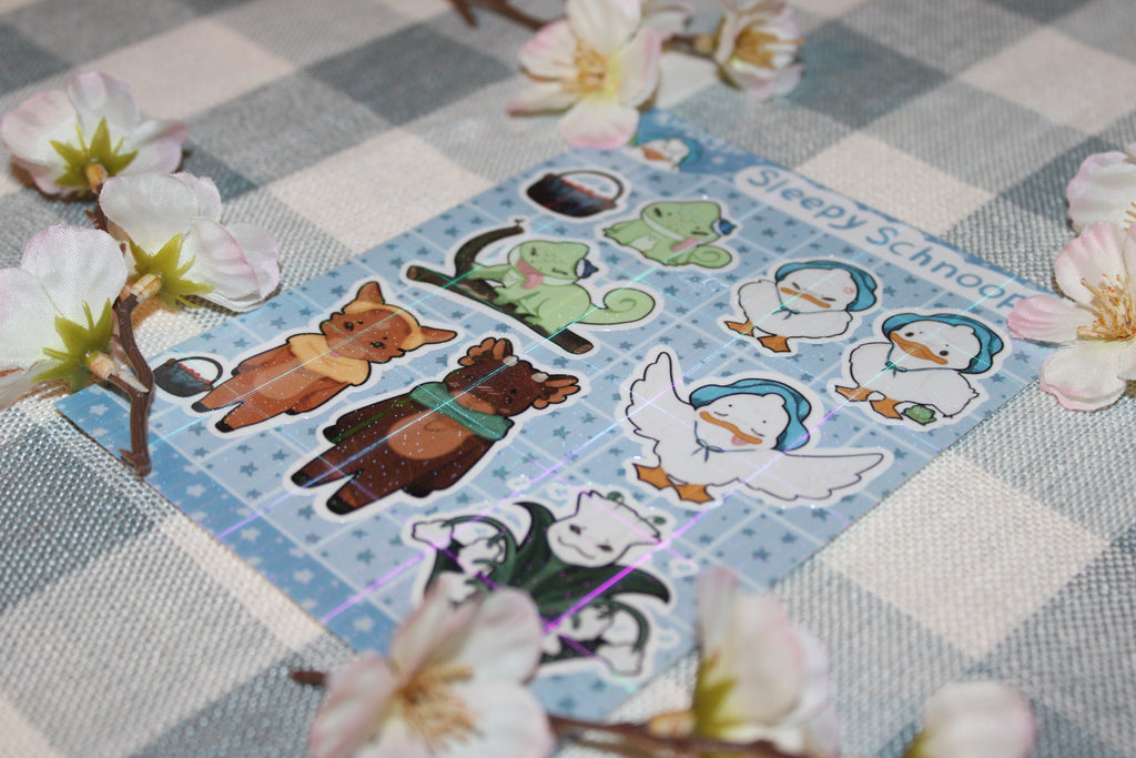 Aleta & Friends Sticker Sheet