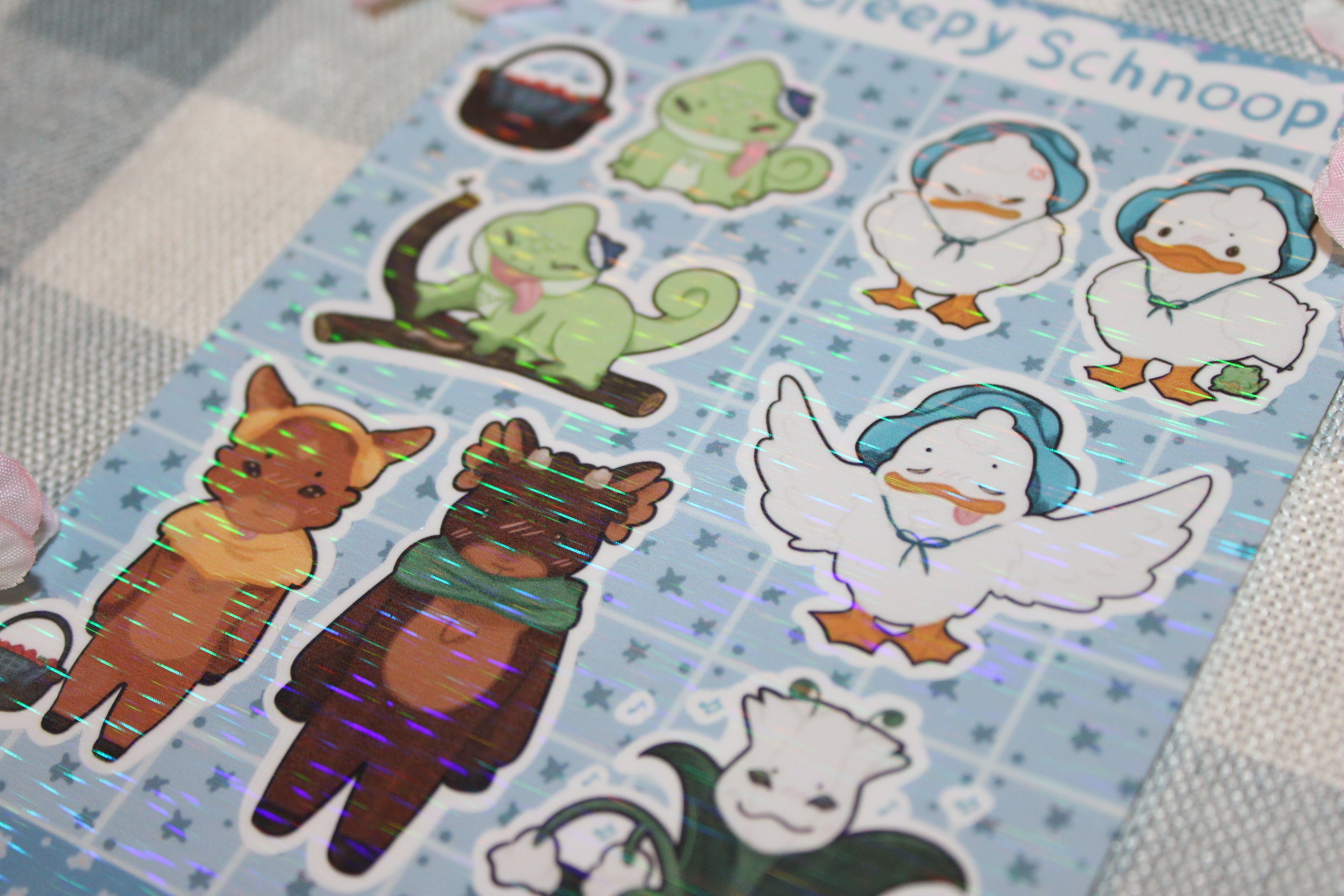 Aleta & Friends Sticker Sheet