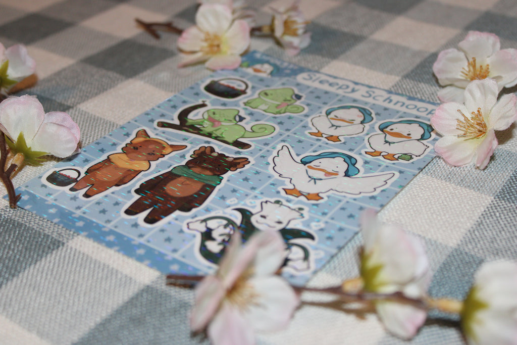 Aleta & Friends Sticker Sheet