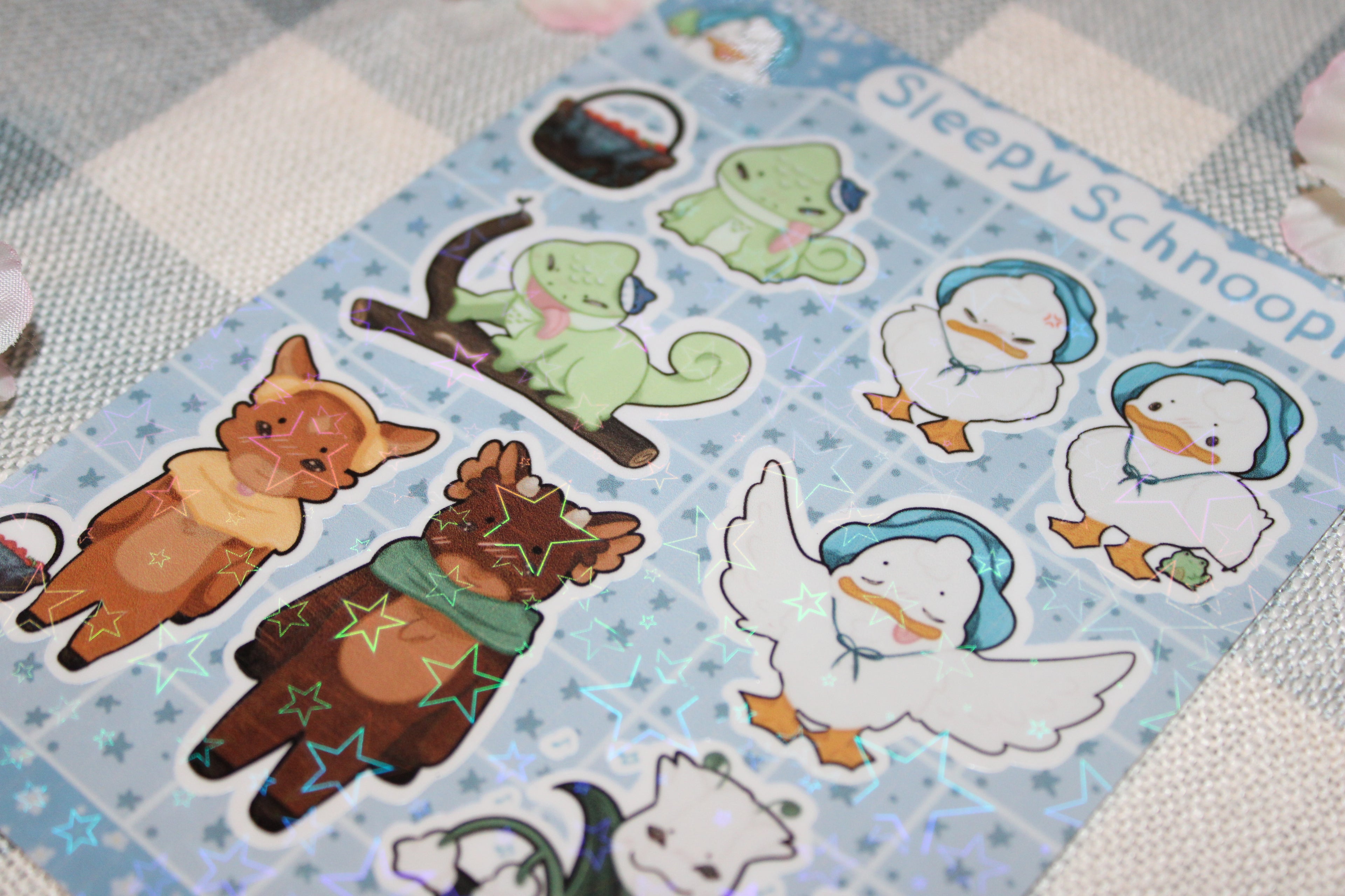 Aleta & Friends Sticker Sheet