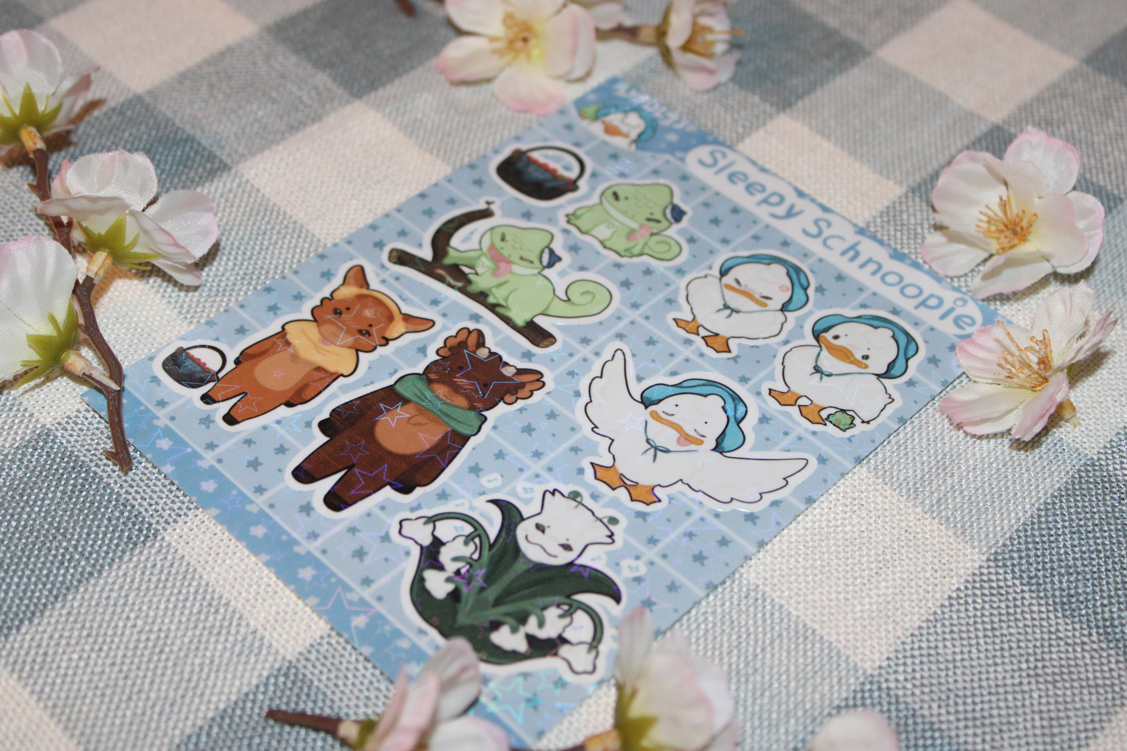 Aleta & Friends Sticker Sheet