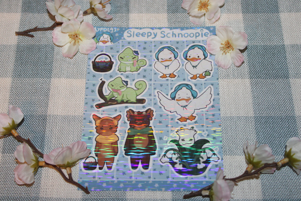 Aleta & Friends Sticker Sheet
